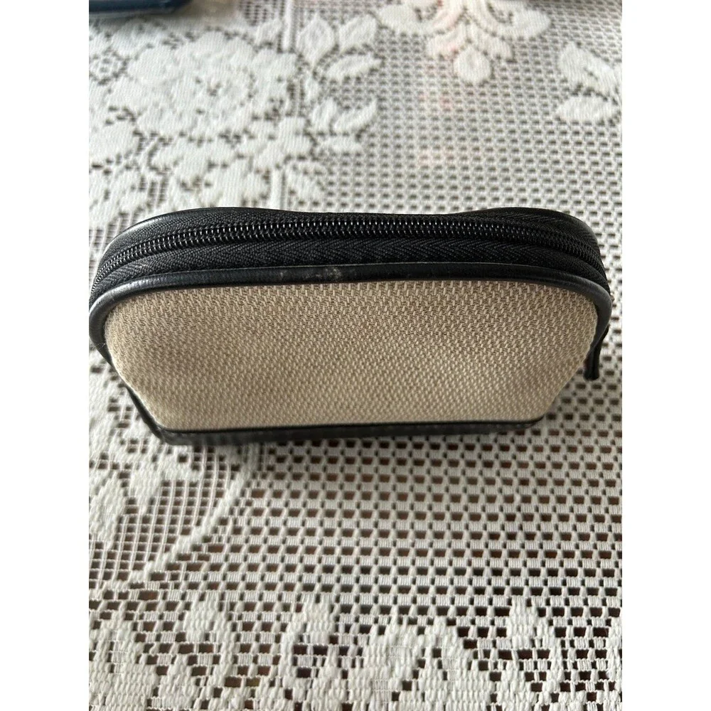 Stylish Black and Red Cosmetic Bag